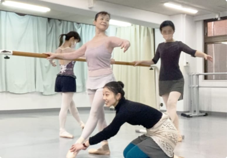 バレエレッスン風景